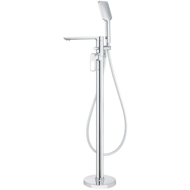 Abode Levarto Chrome Free Standing Bath Shower Mixer