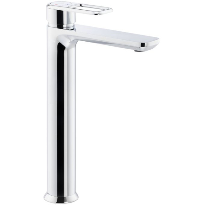Abode Levarto Chrome Tall Basin Mixer Tap