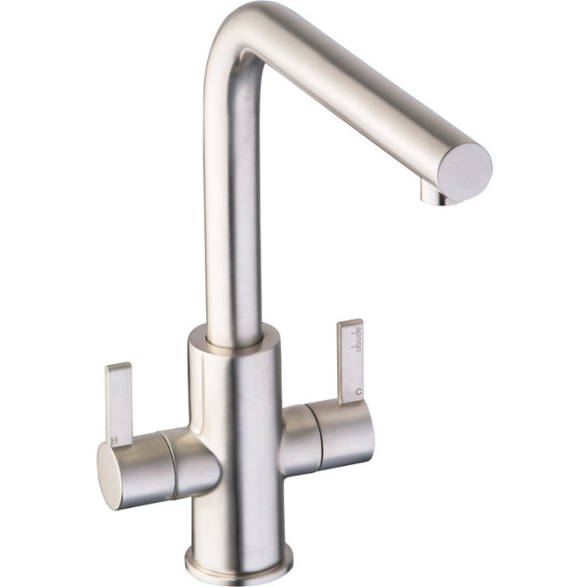 Abode Althia Monobloc Brushed Nickel Kitchen Mixer Tap