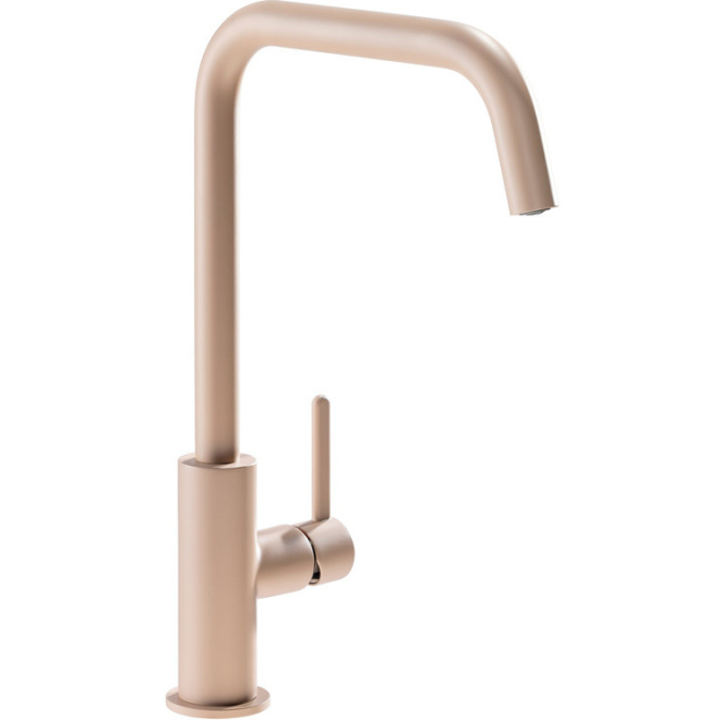 Abode Althia Single Lever Beige Kitchen Tap