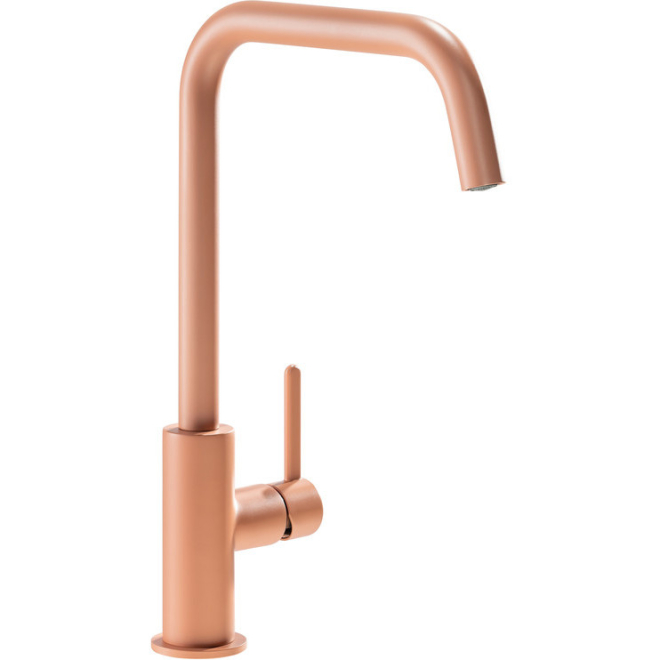 Abode Althia Single Lever Terracotta Kitchen Tap