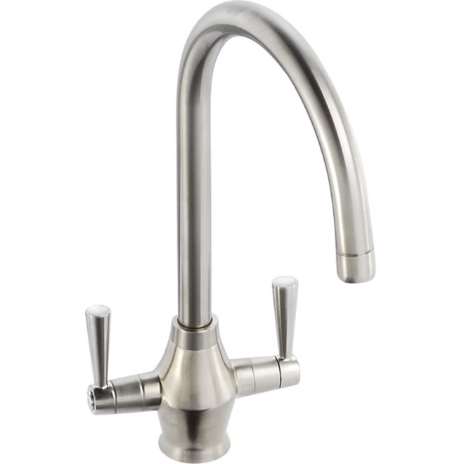 Abode Astral Brushed Nickel Monobloc Mixer Tap