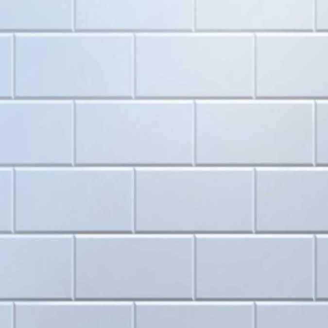10 X 2400mm Tilewall Brick Effect Bathroom Kitchen Panel In White Gloss From Atlantis On Sale Now With Large Discounts Available