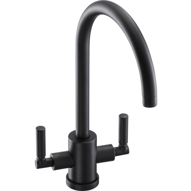 Abode Atlas Aquifier Matt Black Kitchen Tap