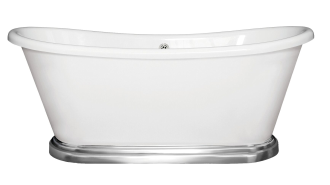 BC Designs Freestanding Bpat Bath 1700mm with  Aluminium Plinth