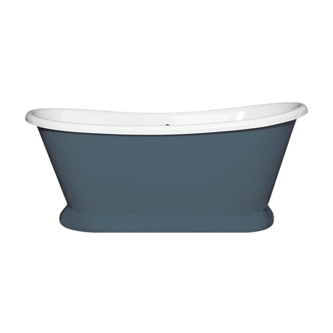 Bayswater Double Ended Free Standing Stiffkey Blue Boat Bath