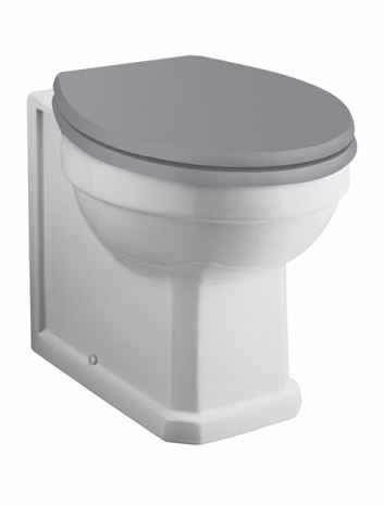 Bayswater Fitzroy Traditional Comfort Raised Height Back To Wall Toilet Pan