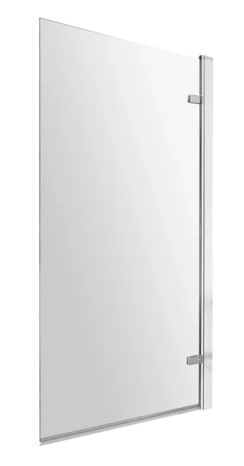 Bayswater Chrome Hinged 8mm Bath Screen