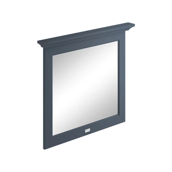 Bayswater Stiffkey Blue Flat Bathroom Wall Mirror