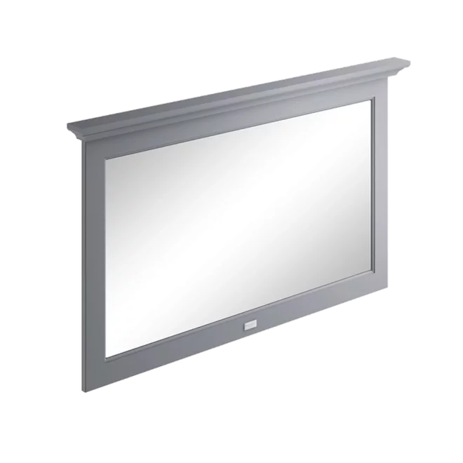 Bayswater Plummett Grey 1200mm Flat Bathroom Wall Mirror