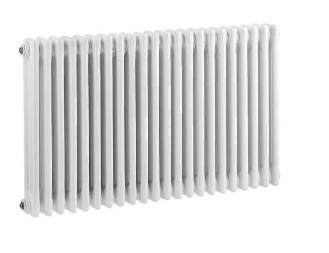 Bayswater Nelson  600 x 1011mm Triple Column Traditional Radiator - White