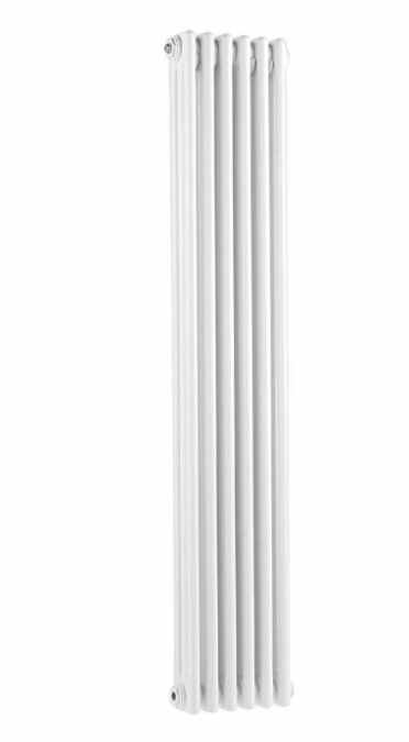 Bayswater Nelson 1500 x 291mm Triple Column Traditional Radiator - White