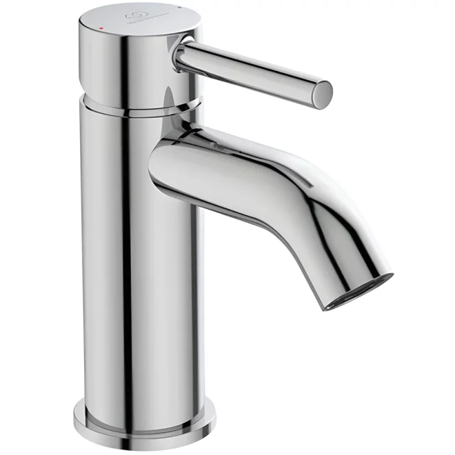 Ideal Standard Ceraline Chrome Single Lever Basin Mixer With Clicker Waste