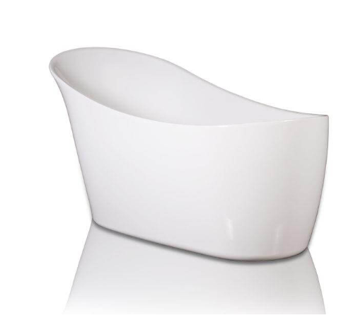 BC Designs Slipp Acrymite Freestanding Slipper Bath - 1590 x 460mm