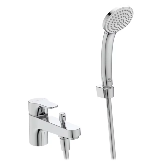 Ideal Standard Cerabase Single Lever Bath Shower Mixer Tap And Shower Set