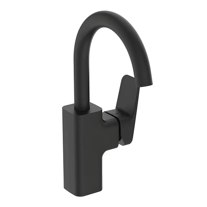 Ideal Standard Ceraplan Silk Black Single Lever High Spout Basin Mixer