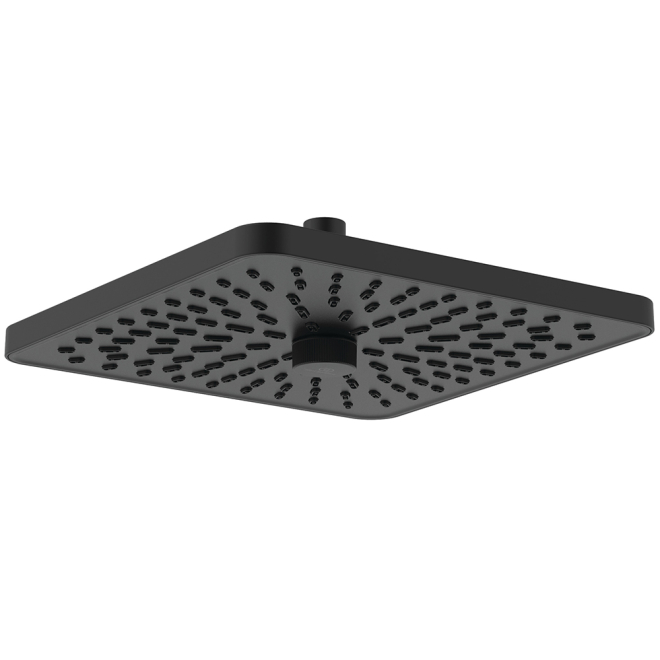 Ideal Standard Idealrain ALU+ Square Shower Head 260mm - 12L - 2 Function - Silk Black