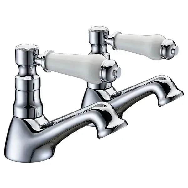 Holborn Traditional Lever Basin Taps - CLEARANCE