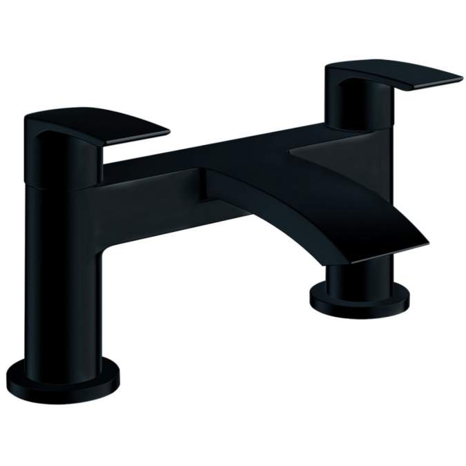 Scudo Belini Matt Black Bath Filler Tap