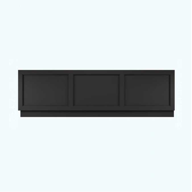 Bayswater 1800mm Bath Front Panel - Matt Black