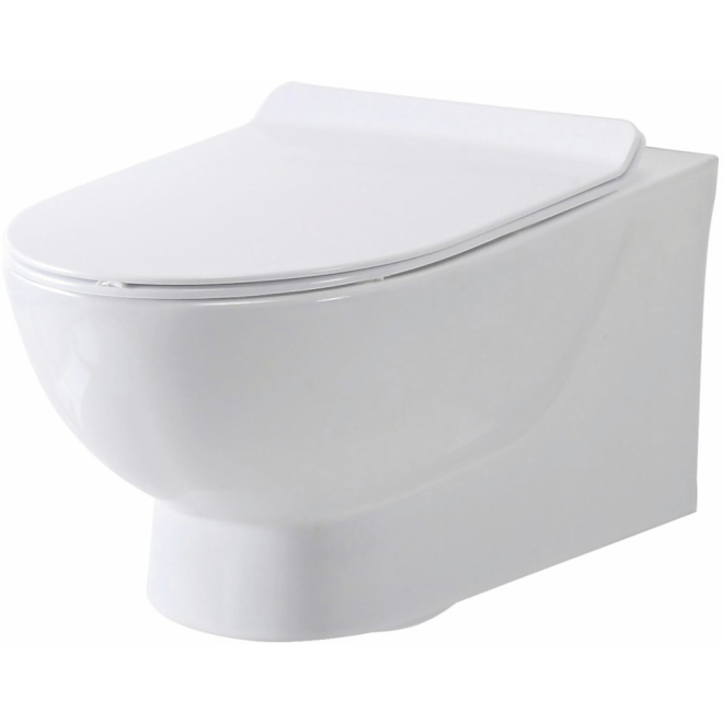 Scudo Belini Wall Hung Toilet and Soft Close Seat