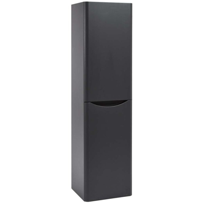 Scudo Bella Matt Grey Tall Bathroom Cabinet