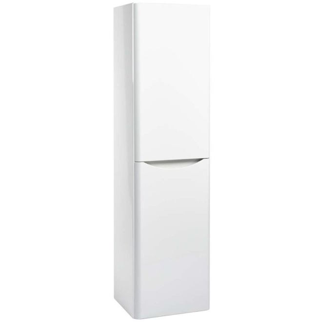 Scudo Bella Gloss White Tall Bathroom Cabinet