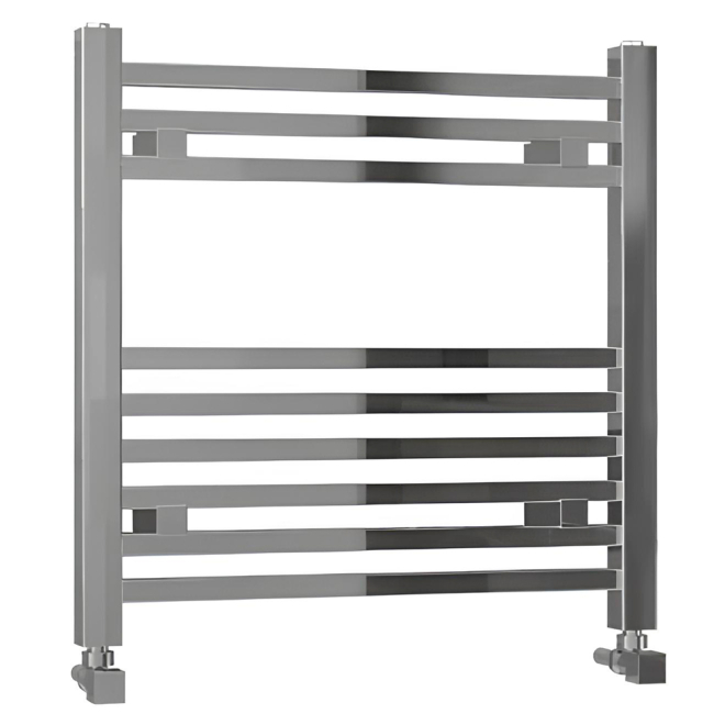 Eastbrook Biava Chrome Square Towel Rail 600mm x 600mm 