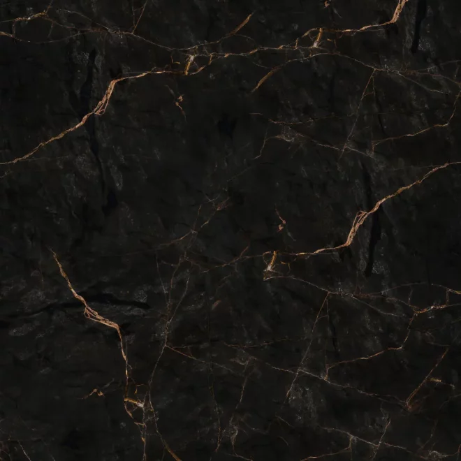 Kinewall Black And Copper Marble Shower Panel 1250 x 2500mm