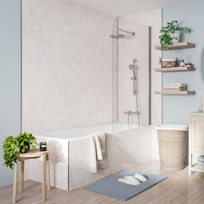 Blue Eiger Wetwall Mermaid Plywood Bathroom Wall Boards