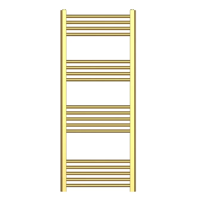 Giavani Brushed Brass Towel Radiator 1200 x 500mm