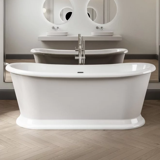Charlotte Edwards Rosemary 1710 x 720mm Freestanding Bath