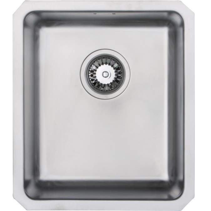 Prima+ Compact 1 Bowl R25 Undermount Kitchen Sink - Stainless Steel