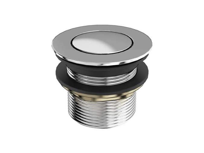 Clearwater Unslotted Click Clack Bath Waste - CLEARANCE