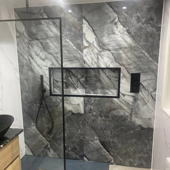 Marbella Gloss SOLIDboard 1000mm Waterproof Wall Panels