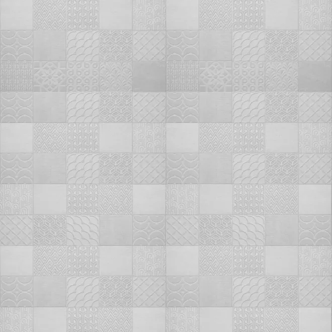 Kinewall Cement Grey Tiles Shower Panel 1000 x 2500mm