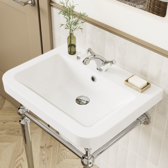 Challandais 810 Chrome Console Basin
