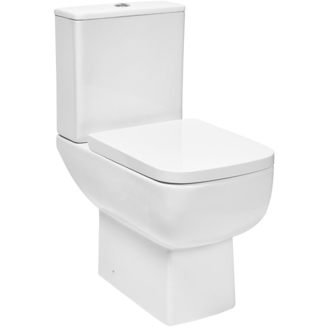 Scudo Choices 600 Open Back Close Coupled Toilet & Seat