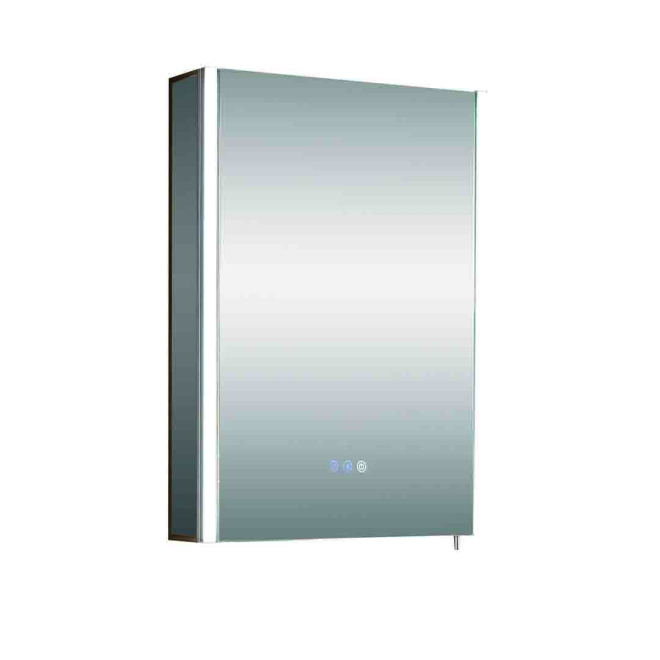 Cove 500 1-Door Bluetooth Music LED Mirror Cabinet With Speakers