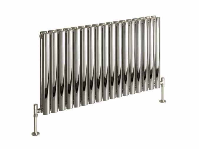 Cove Polished Stainless Steel Double Sided 600 x 1003mm Designer Radiator - DQ Heating