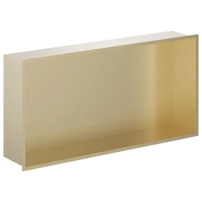 Crosswater Brushed Brass 610 x 305 Shower Wall Niche