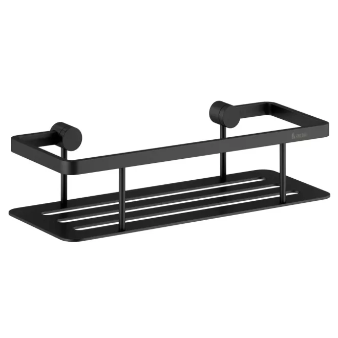 Smedbo Sideline Matt Black Shower Basket