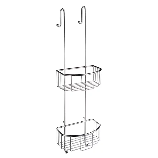 Smedbo Sideline Basic Chrome Double Hanging Shower Basket