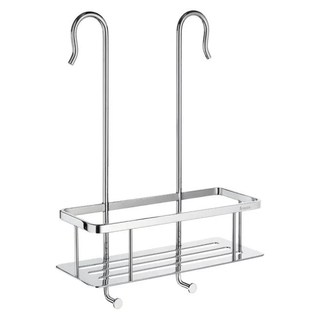 Smedbo Sideline Chrome Hanging Shower Basket for Shower Mixer