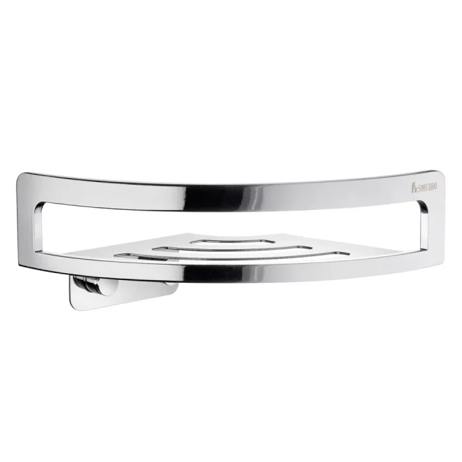 Smedbo Sideline 205mm Chrome Corner Shower Basket