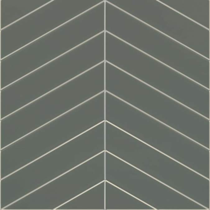 Dark Grey Chevron Reflect Tile Wall Panels