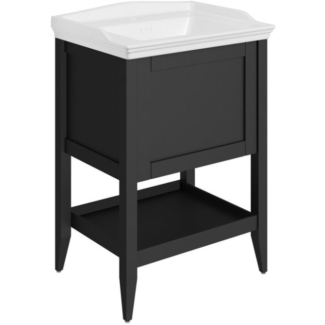 Dendermond Matt Anthracite 650mm Vanity Unit