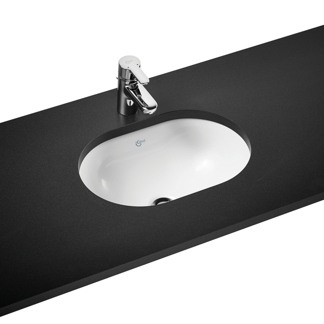 Ideal Standard Concept Oval 480mm Under Counter Basin