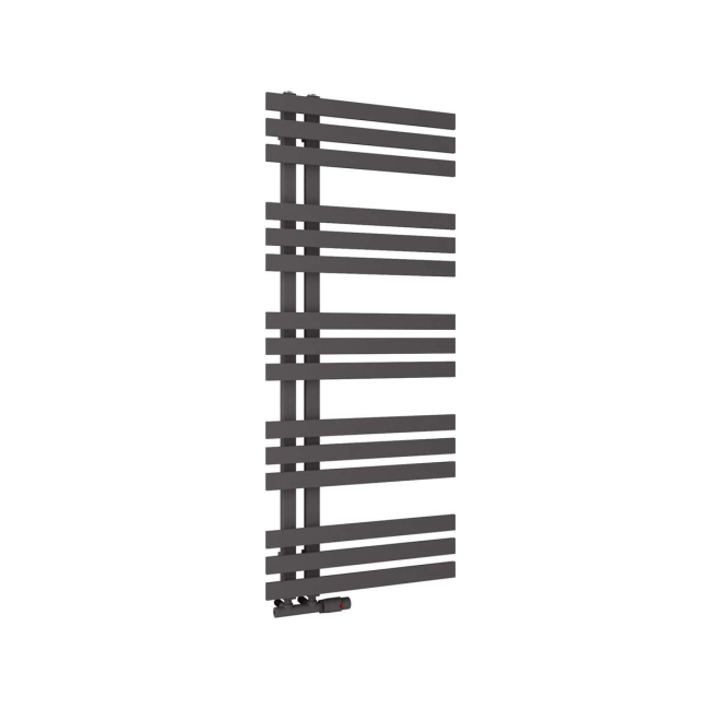 Scudo Elizabeth 500 x 1200mm Carbon Anthracite Towel Radiator 