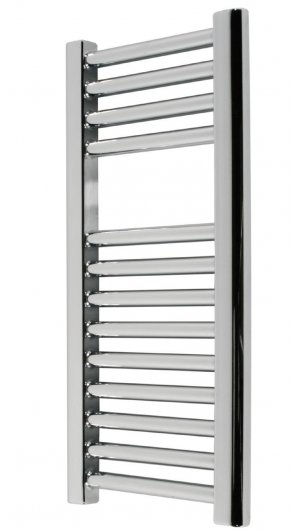 Abacus Micro Linea Slimline Towel Rail 600 x 300mm Chrome